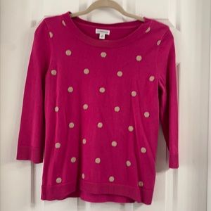 Croft and Barrow 3/4 sleeve sweater